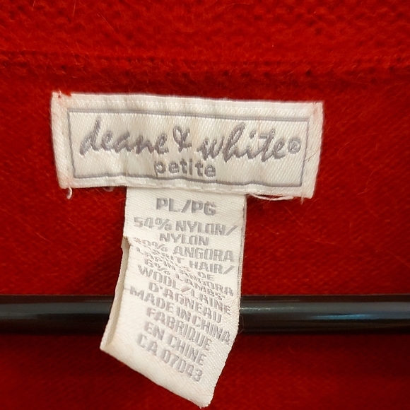 Vibrant Red Knit Turtleneck Sweater - Picture 2 of 5